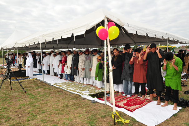 2011 Eidul Adha Prayer at BAC Ground Nov 6 organized by Bangladeshi Community (NH)