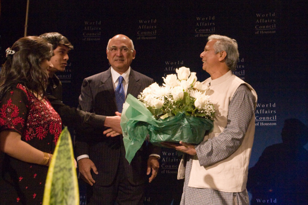 2008 Prof Yunus Visit by Naz Husain, Jan 14, 2008